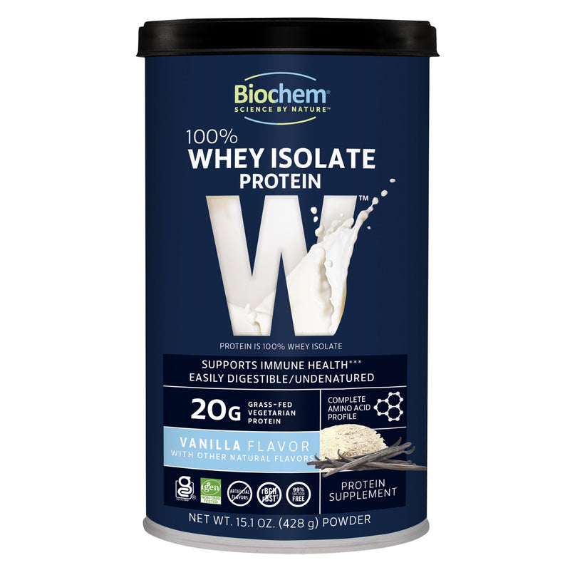 Biochem Whey Protein Powder Vanilla 14.9oz