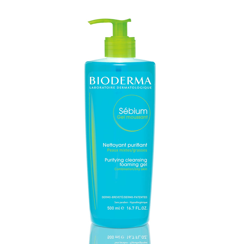 Bioderma sebium purificando gel de espuma de limpieza 16.7oz