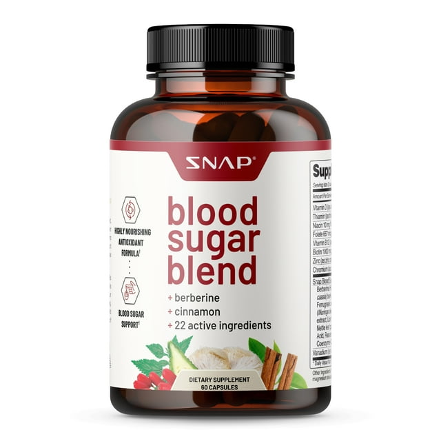 Snap Blood Sugar Blend Capsules 60ct