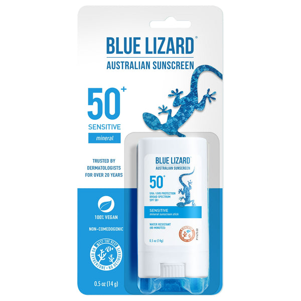 Blue Lizard Sensitive Australian Mineral Sunscreen SPF 50 0.5Oz