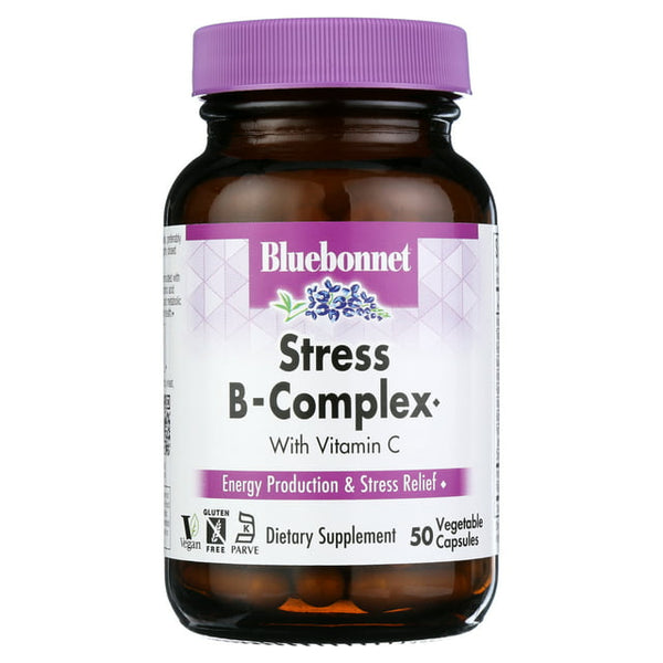 Bluebonnet Stress B-Complex Capsules 50ct