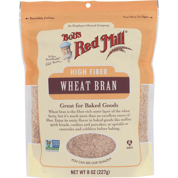 Bob's Red Mill High Fiber Wheat Bran 8oz