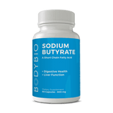 Bodybio Sodium Butyrate Capsules 60ct