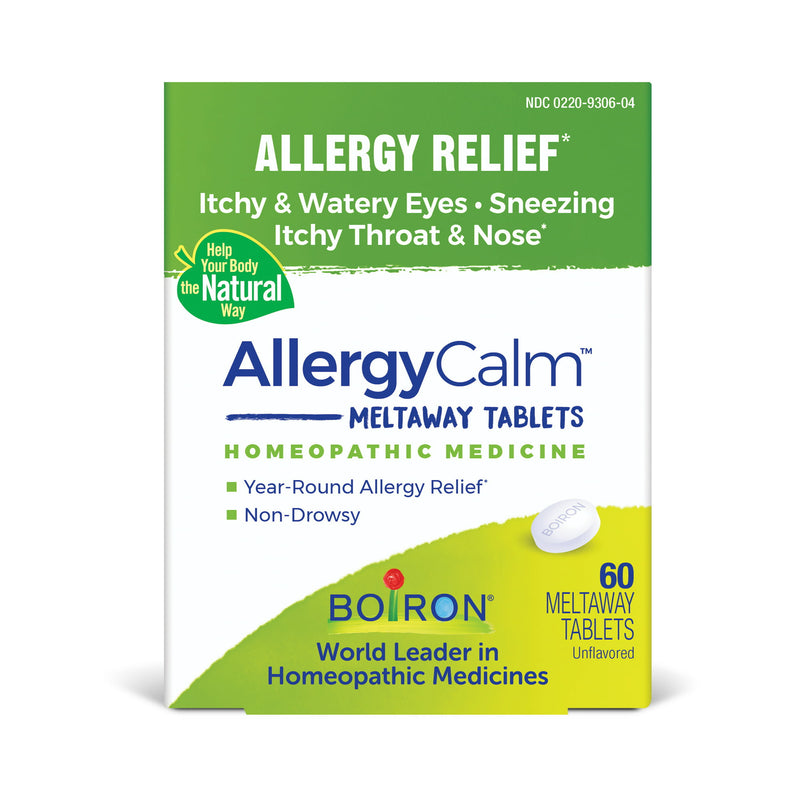 Boiron AllergyCalm Meltaway tabletas 60ct