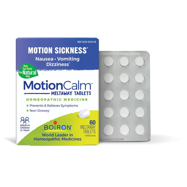 Boiron MotionCalm Meltaway tabletas 60ct