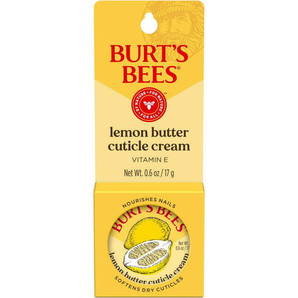 Crema de cutícula de mantequilla de limón de Burts Bee 0.6 oz