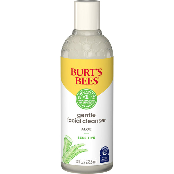 Burt Bees Gentle Facial Cleanser sensible con aloe 8oz