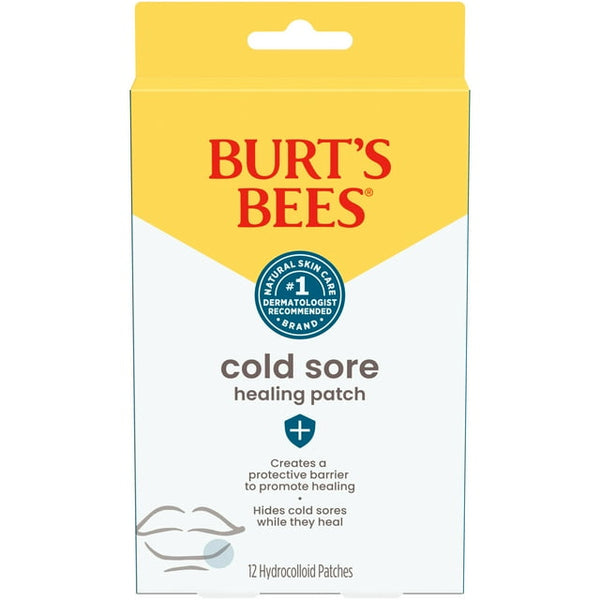 Burts Bee's Cold Sore Healing Patch 12ct