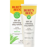 Burt's Bees Calming Day Lotion SPF 30 con aloe 1.8oz