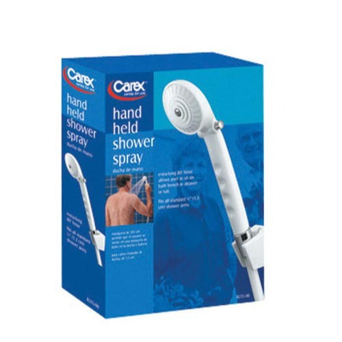 Carex Showerhead Handheld Spray Combo Pack