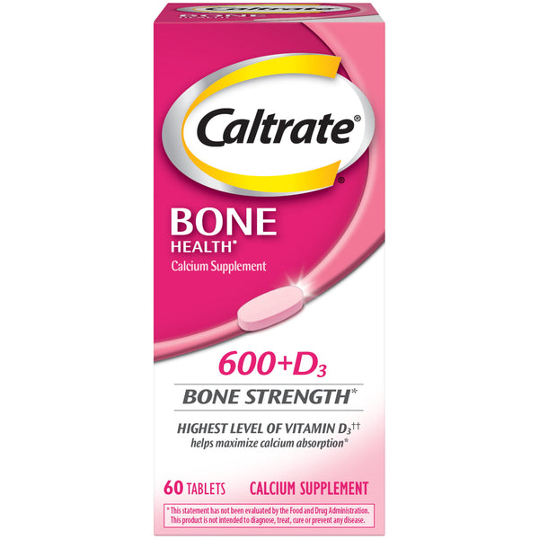 Caltrate 600+D Bone Tablets 60ct