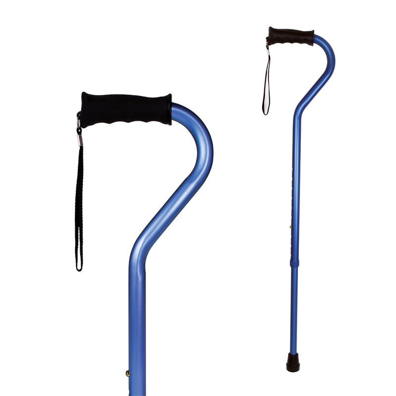 Carex Ergo Offset Blue Cane A581-00