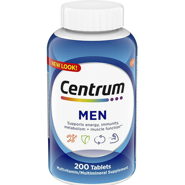 Centrum Men Multivitamin Tablets 200ct