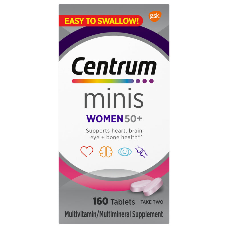 Centrum Minis Women 50+ Plus Tablets 160ct