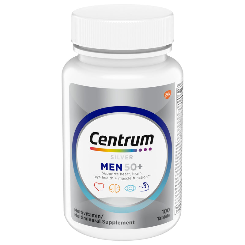 Centrum Silver Men +50 Tablets 100ct