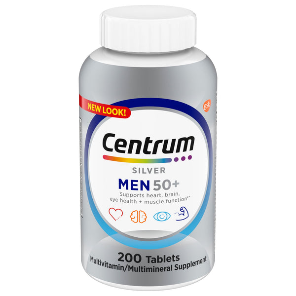 Centrum Silver Men +50 Tablets 200ct