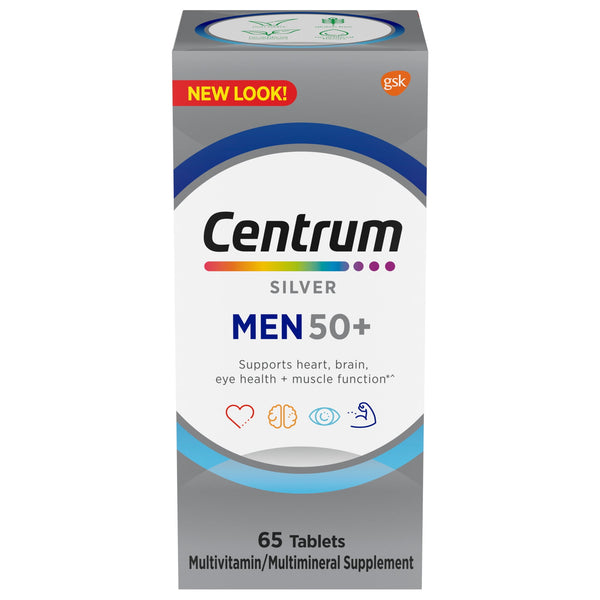 Centrum Silver Men +50 Tablets 65ct