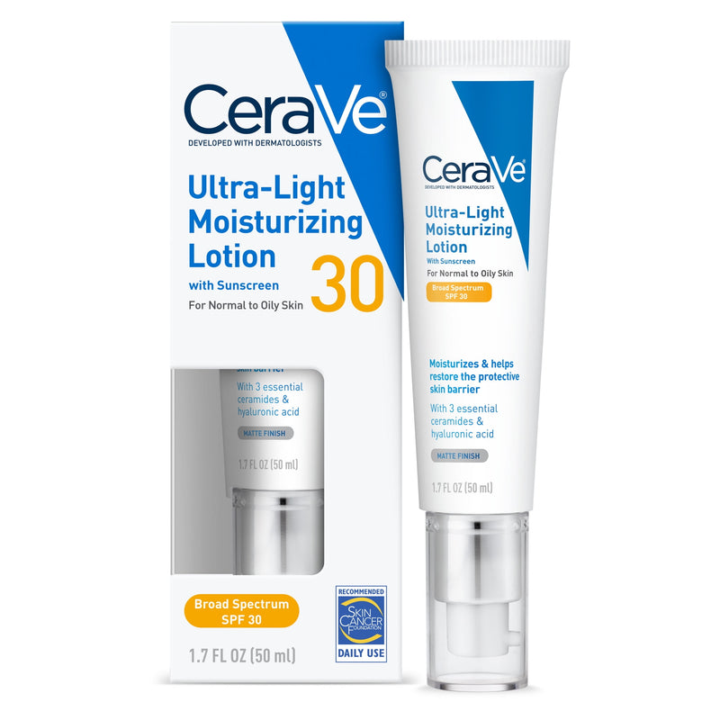 Cerave Lotión hidratante ultra ligera SPF 30 1.7oz