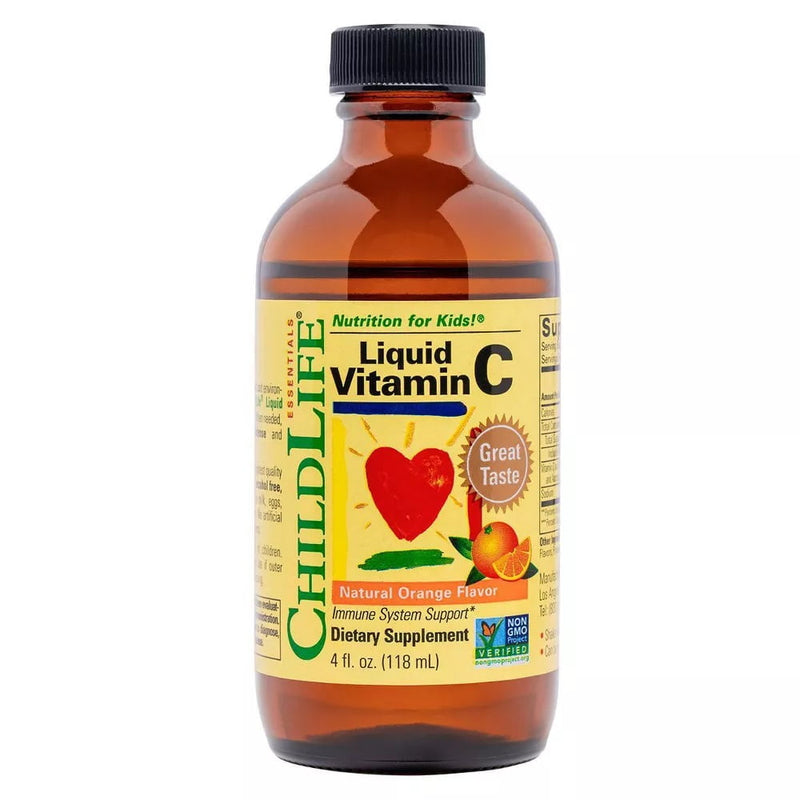 Childlife Liquid Vitamin C Orange 4 Oz
