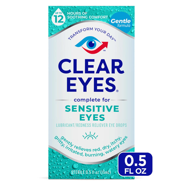 Clear Eyes Sensitive Eyes 0.5Oz