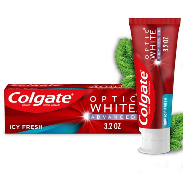 Colgate Optic White Advanced Icy Fresh 3.2Oz