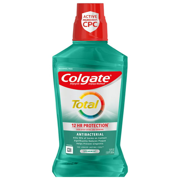 Colgate Total avanzado enjuague bucal Spearmint 16.9oz