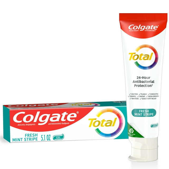 Colgate Paste Fresh Mint Stripe 5.1Oz – Locatel Health & Wellness ...