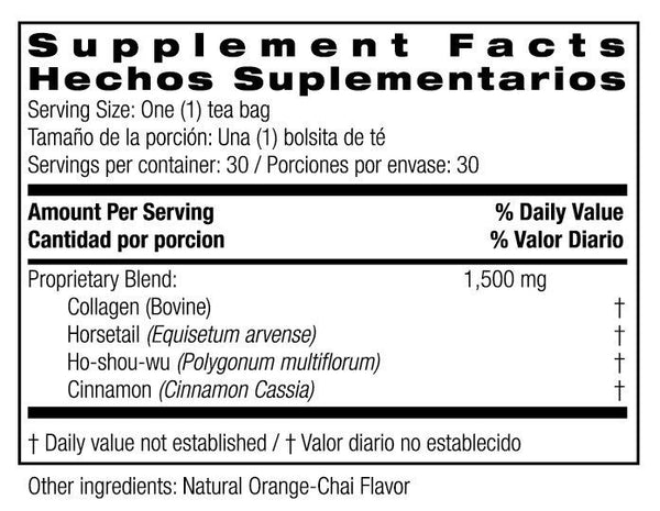 Bio Nutrition Collagen Beauty Tea Bag 30ct
