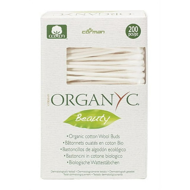 Organyc Beauty Cotton Swabs 200ct