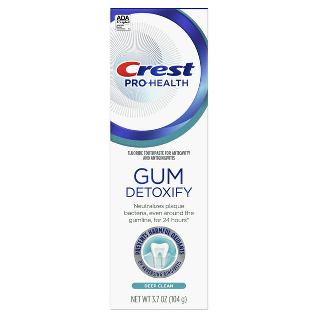 Crest Pro-Health Gum Detoxify Pasta de dientes Deep Limpie 3.7 oz