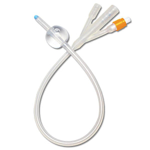 Medline Silicone Foley Catheters 3 Way 16Fr 30cc DYND11572
