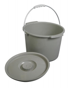 Medline Bucket Commode With Lid And Handle MDS80306B