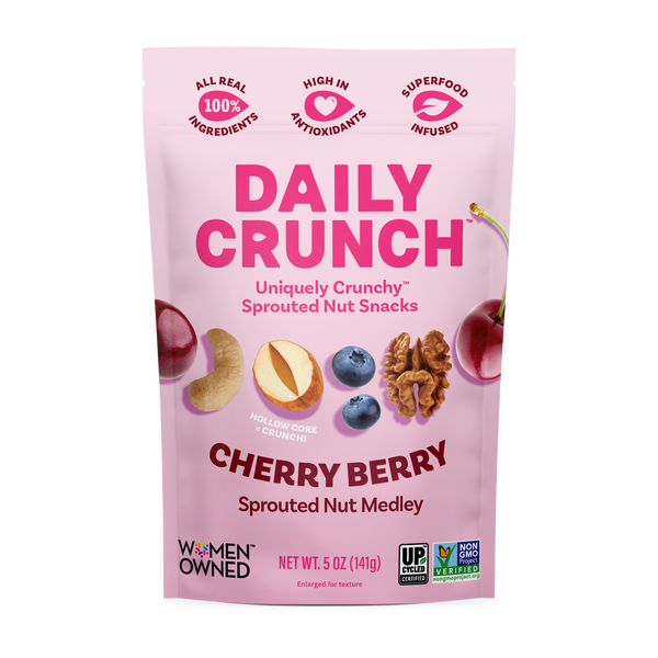 DAILY CRUNCH CHERRY BERRY SPROUTED NUT MEDLEY 5OZ
