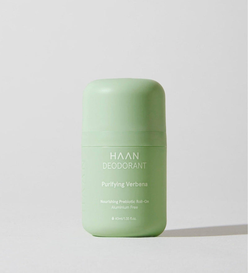 HAAN Natural Deodorant for Women and Men (1.4 Fl. Oz.) Verbena with 24 Hour Odor Protection | Vegan Deodorant, Balance Your Skin's | Aluminium Free, Paraben
