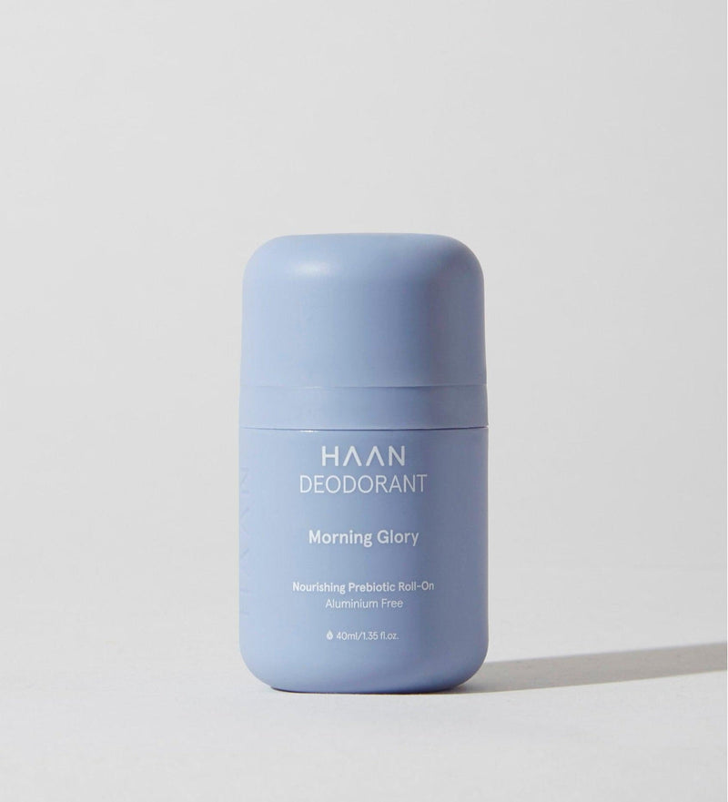 HAAN Natural Deodorant for Women and Men (1.4 Fl. Oz.) Morning Glory with 24 Hour Odor Protection | Vegan Deodorant, Balance Your Skin's | Aluminium Free, Paraben