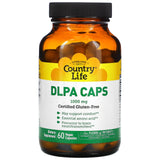 Country Life DLPA Caps 100mg Vegetable Capsules 60ct