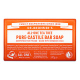 Dr. Bronners Organic Tea Tree Bar Soap 5 Oz