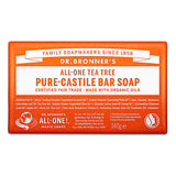 Dr. Bronners Barra de árbol de té orgánico Jabón 5 oz