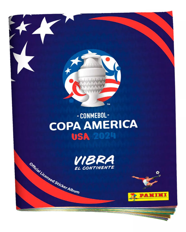 Panini Copa America Usa 2024 Album Soft Cover