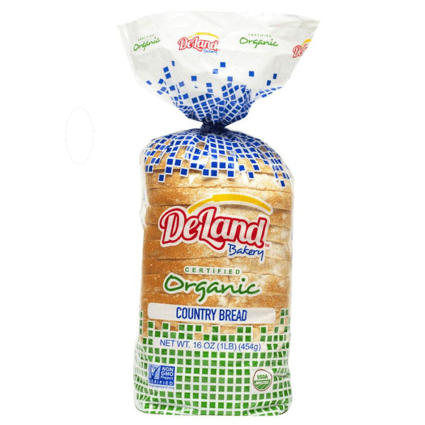 Deland Bakery Organic Country Bread 16 oz