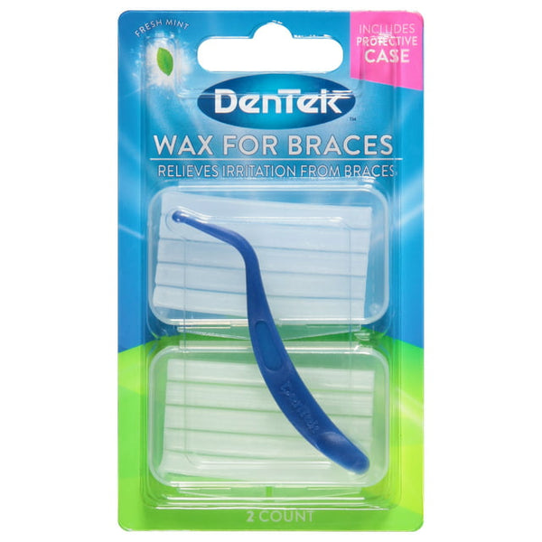 Dentek Wax For Braces 2 Cases