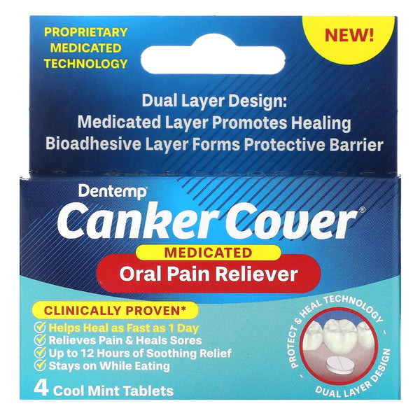 Dentemp Canker Cover Tablets 4ct