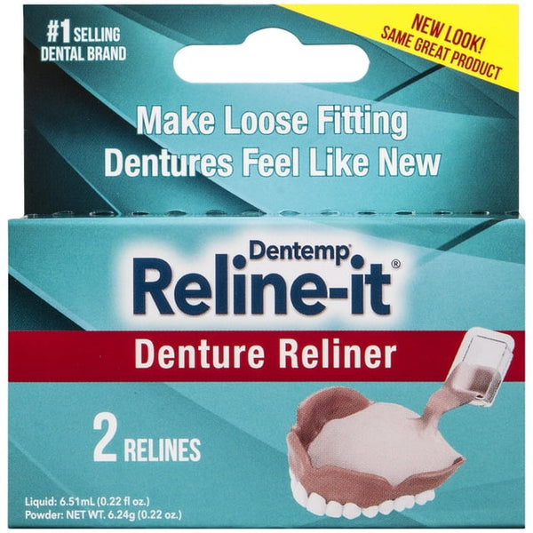 Dentemp Reline-It Denture 2ct