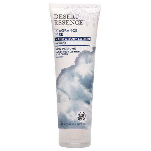 Essence del desierto Hand & Body Lotion Fragance Free calmante 8 oz