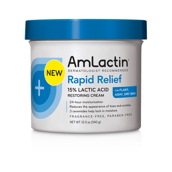 Amlactin Rapid Relief Lactic Acid Restoring Cream 12oz