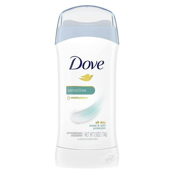 Dove Sensitive Skin Unscented Invisible Solid 2.6Oz