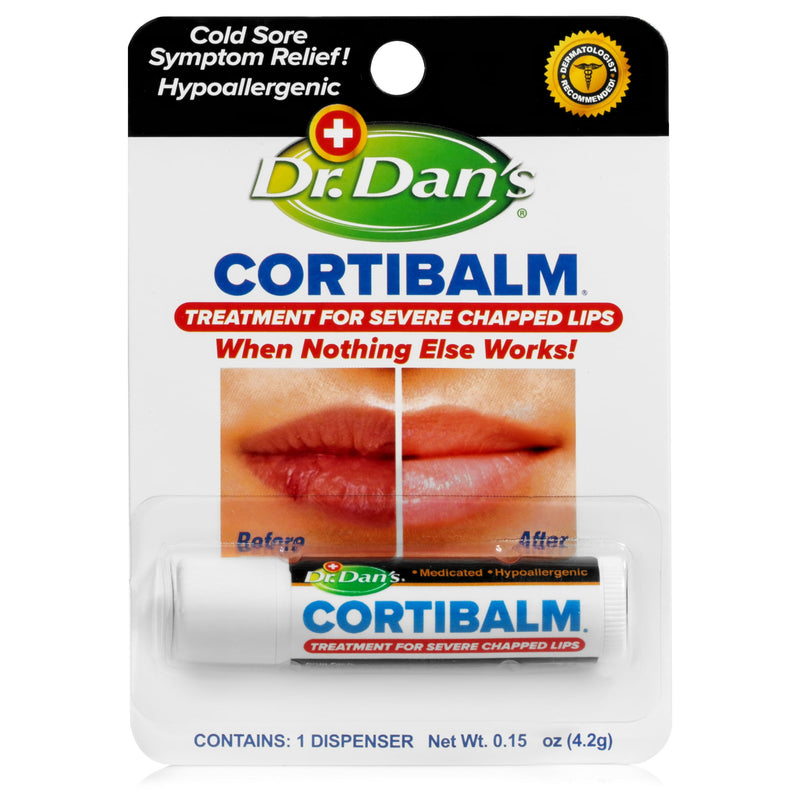 Dr. Dan's Cortibalm Hydrocortisone Lip Balm 0.14oz