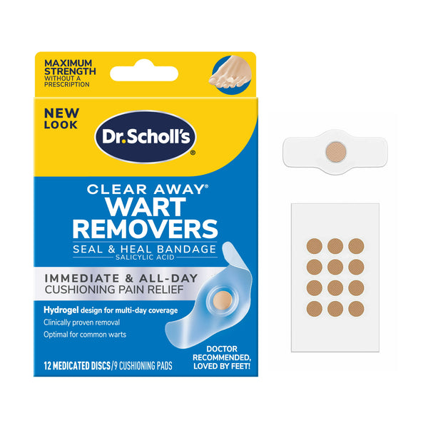 Dr.Scholls Clear Away Wart Removers 12ct
