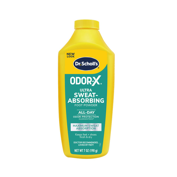 Dr.Scholls Odor-X .Foot Powder 7Oz