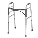 Drive Medical 10200-1 Deluxe Two Button Folding Walker